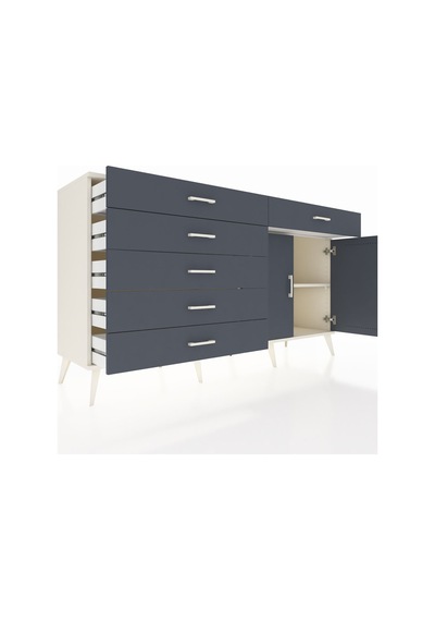 Hyperion Konsol Tek Raflı 6 Çekmeceli 2 Kapaklı 176x44x99 Aytaşı- Aytaşı-antrasit Hyperion Konsol Tek Raflı 6 Çekmeceli 2 Kapaklı 176x44x99 Aytaşı- Aytaşı-antrasit