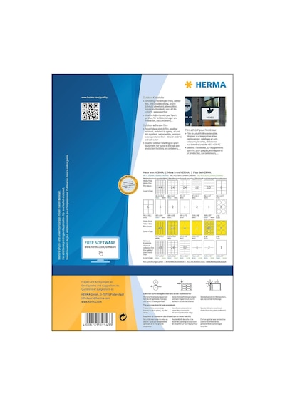 9543 Dış Mekan Yapışkan Folyo Dın A4 210 X 297 Mm, Folyo Beyaz Mat 40 Etiketleri 40 Yaprak, Stark Kendinden Yapışkanlı, Baskı Diğer 9543 Dış Mekan Yapışkan Folyo Dın A4 210 X 297 Mm, Folyo Beyaz Mat 40 Etiketleri 40 Yaprak, Stark Kendinden Yapışkanlı, Baskı Diğer