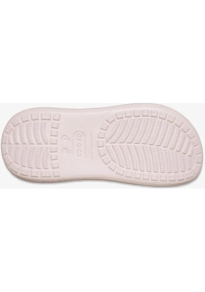 Crocs 207521 Crush 6ur Quartz Platform Taban Kadın Terlik Pudra