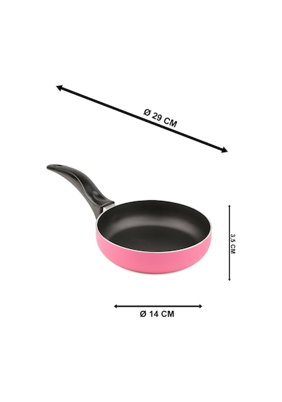 Doremcy 14 Cm Teflon Mini Sos Tavası Yapışmaz, Pratik, Renkli Çok Renkli