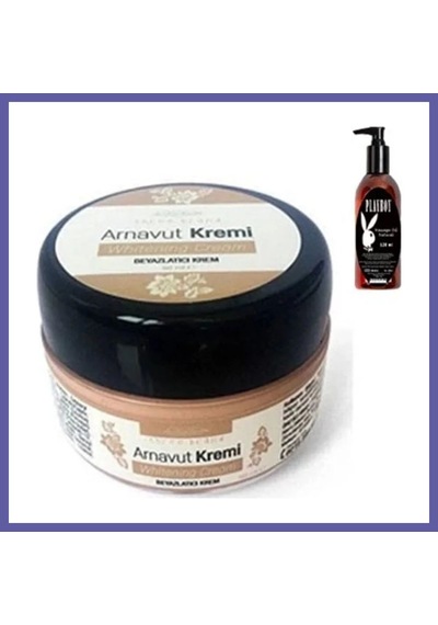 Bezos Süper Gralex Arnavut Kremi Kremi Three Brand Krem 50 Ml + Masaj Yağı Nıda