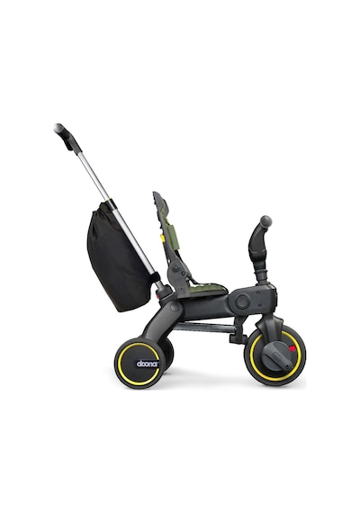 Doona Liki Trike Tek Parça Katlanır 3 Tekerlekli Bebek Bisikleti S3 Yeşil