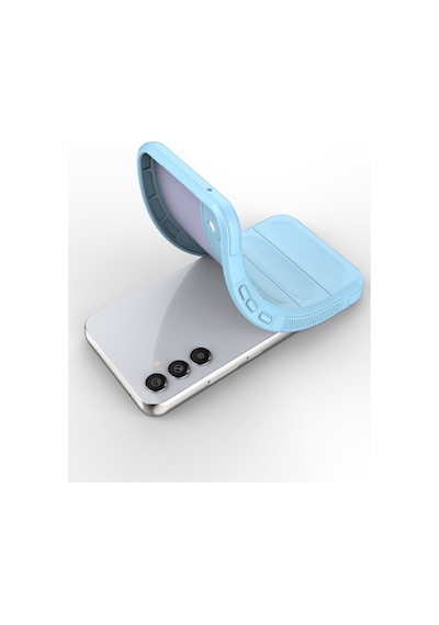 Samsung Galaxy Uyumlu M34 5g Kılıf Optimum Silikon - Sky Blue Bz8683140642358