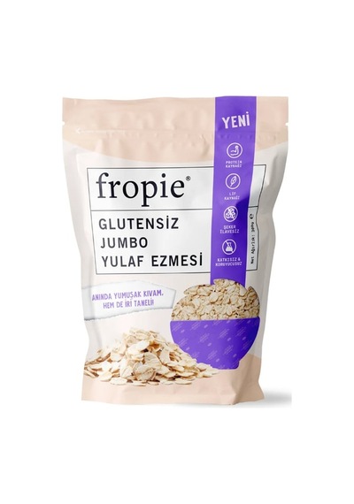 Fropie Glutensiz Jumbo Yulaf Ezmesi 300 Gr 24'li Paket