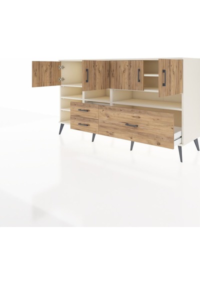 Kronos Konsol 8 Raflı 3 Çekmeceli 4 Kapaklı 176x59x99 Aytaşı-çam Atlas Çam - Aytası Kronos Konsol 8 Raflı 3 Çekmeceli 4 Kapaklı 176x59x99 Aytaşı-çam Atlas Çam - Aytası
