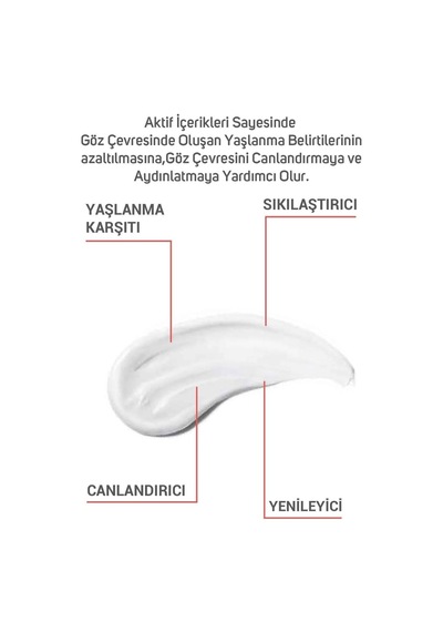 Göz Çevresi İçin Yaşlanma Karşıtı Göz Kremi 30 Ml