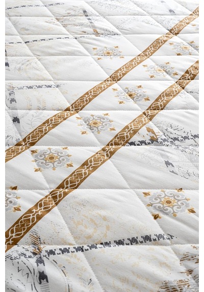 Veluna Desenli Sıvı Geçirmez Kapitone Fitted Alez Ve Yastık Kılıfı Seti Özel Kutulu Gönderim 100 X 200 Çok Renkli