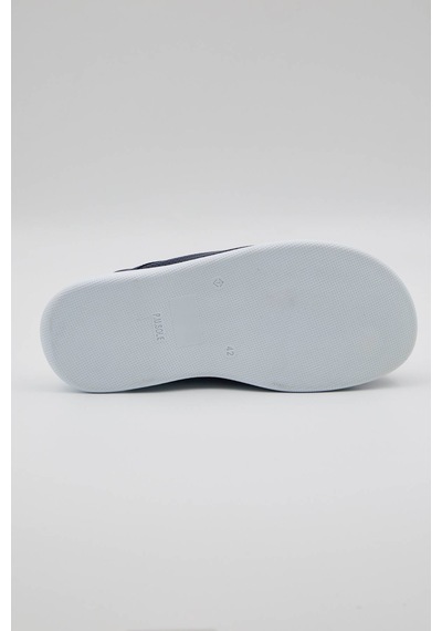 Term-0013 Quicksteps Professional Erkek Anatomik Ve Comfort Sabo Terlik Lacivert Beyaz Lacivert - Beyaz