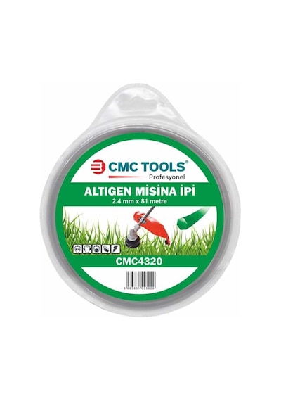 Cmc Tools Altıgen Misina İpi 3.5mm X 38 Mt Cmc4323 3.5