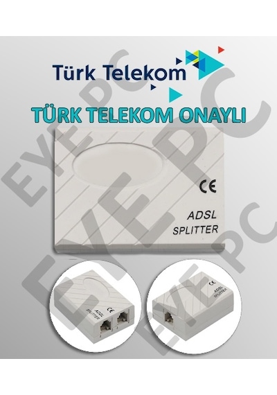 Adsl Spliter Türk Telekom Onaylı Kopmaları Engeller A+