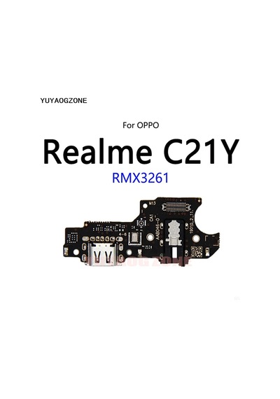 Realme C21y Uyumlu Şarj Soketi Kulaklık Soketi