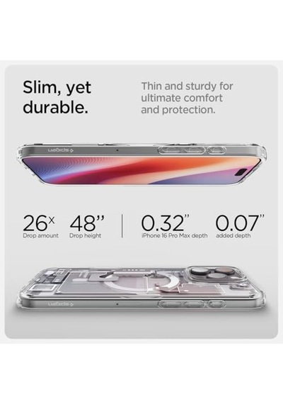 Pro Max Ince Kılıf Ultra Sararma Karşıtı Duraclear Hava Kanalı Teknolojisi Askeri Sınıf Koruma Magfit Zero One T Diğer