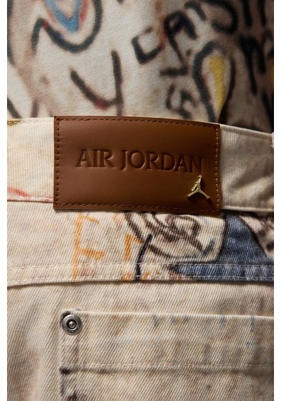 Nike Jordan M Jordan Air Pg Aop Short Grafik Baskılı Erkek Şort Bej