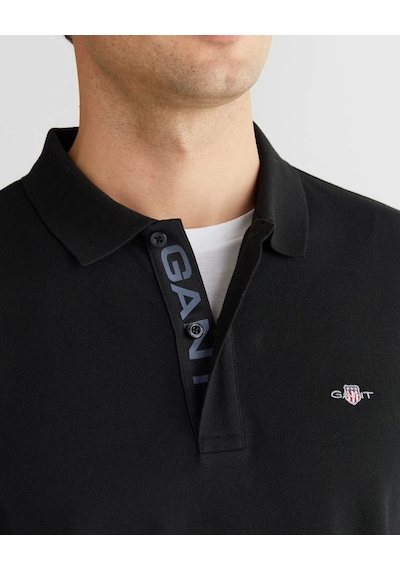 Gant 2425334t Erkek Polo Tişört Siyah