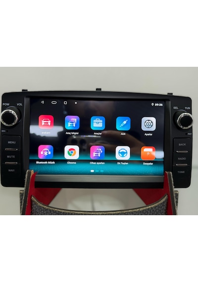 Toyota Coralla 2005 Navigasyon Multimedya Bt Android Navimex 9953