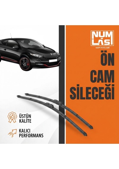 Renault Megane 3 Rs Ön Cam Silecek Takımı Numlas-a Kalite-nm0400