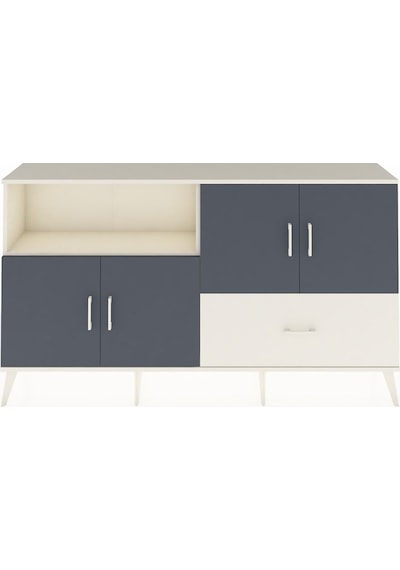 Arges Konsol 4 Raflı Tek Çekmeceli 4 Kapaklı 176x30x99 Aytaşı-ant Aytaşı-antrasit/aytaşı Arges Konsol 4 Raflı Tek Çekmeceli 4 Kapaklı 176x30x99 Aytaşı-ant Aytaşı-antrasit/aytaşı