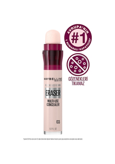 Maybelline New York Instant Eraser Kapatıcı 03 Fair