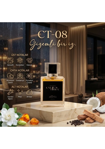Calius Tibec Ct-08 Kadın Parfüm EDP 50 ML