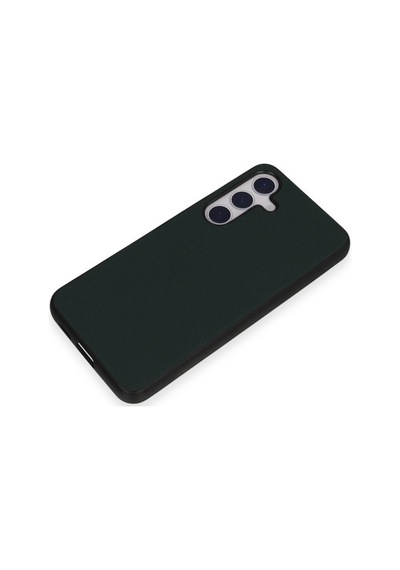 Samsung Galaxy Uyumlu S24 Kılıf Taft Kapak - Koyu Yeşil Bzsxx00 1