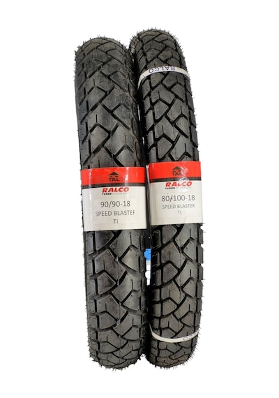 Honda Cb 125 Ace Lastik Takımı 80/100-18 Ve 90/90-18 Tl Tubeless - Dubleks