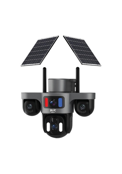 Miaxtreme 9mp Çift Solar Panel 7.5wx2 3 Senkron Lens Ip66 Sertifikalı Sensör Takip Yoosee Türkçe Solar Kamera