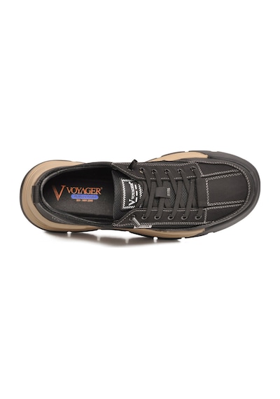 Voyager Siyah Nefes Alan Memory Foam Erkek Günlük Spor Ayakkabı Hafif Fileli Sneaker E332 M