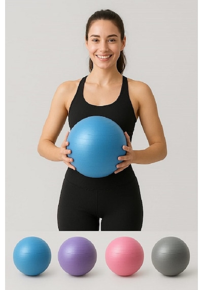 Pilates Topu Egzersiz Topu 25 Cm Küçük Boy Pilates Denge Topu