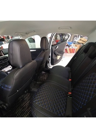 Ford Focus Araca Özel Deri Oto Koltuk Kılıfı (487204972)