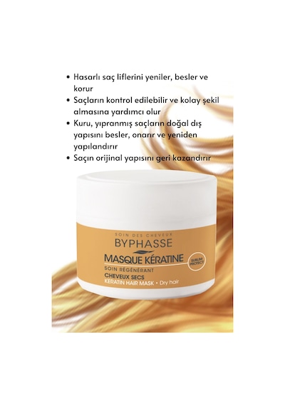Byphasse Sublim Protect Keratin Saç Maskesi 250 ML