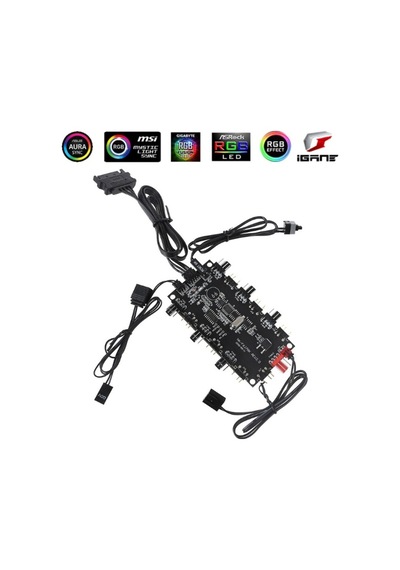 Fan Kontrol 8 Port Kumandalı Argb Fan Kontrol Kiti
