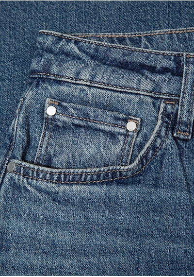 Leıla Dark Shaded Premium Blue Mavi