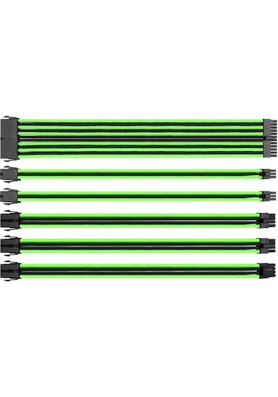 Thermaltake Ttmod Yeşil Siyah Sleeved Kablo Seti 16 Awg Ac-034-