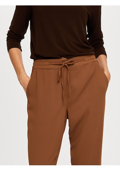 Faik Sönmez Beli Lastikli Comfort Fit Pantolon W26pnt002 Bw26pnt00230 Kahve
