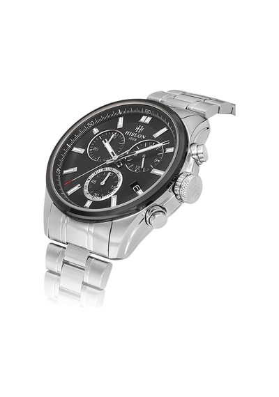 Hislon Masterwork Ms207s-04ss Çizilmez Safir Cam Erkek Kol Saati Çok Renkli