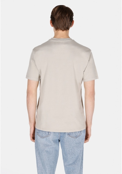Colin's Colins Comfort Fit Yuvarlak Yaka Düz Erkek Bej Kısa Kol Tişört Cl1071872 Q1.v1 Beı Bej