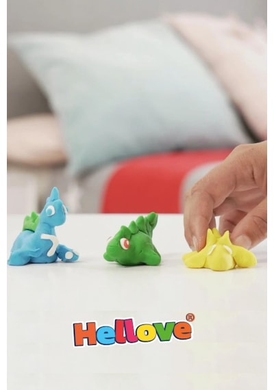 Oyun Hamuru 2 Adet Oyun Hamuru Play Dough 2 X 100 Gram Rengarenk Hamur
