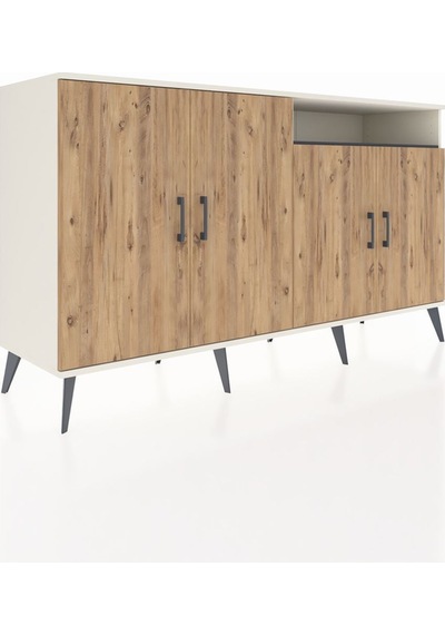 Kronos Konsol 6 Raflı 4 Kapaklı 176x59x99 Aytaşı-çam/antrasit Atlas Çam/antrasıt - Aytası Kronos Konsol 6 Raflı 4 Kapaklı 176x59x99 Aytaşı-çam/antrasit Atlas Çam/antrasıt - Aytası