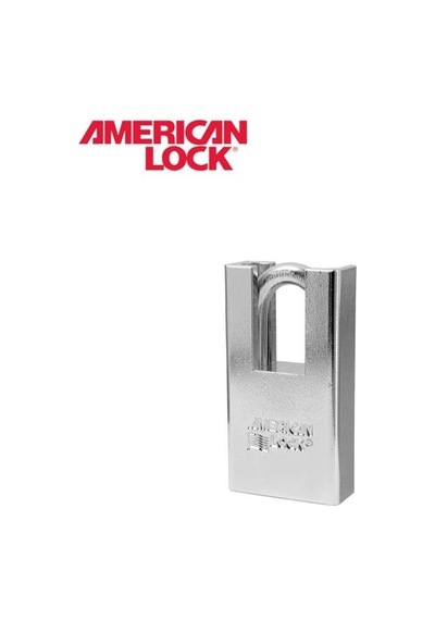 Amerıcan Lock A5300 Saklı Kelepçeli Masif Çelik Asma Kilit. 44mm