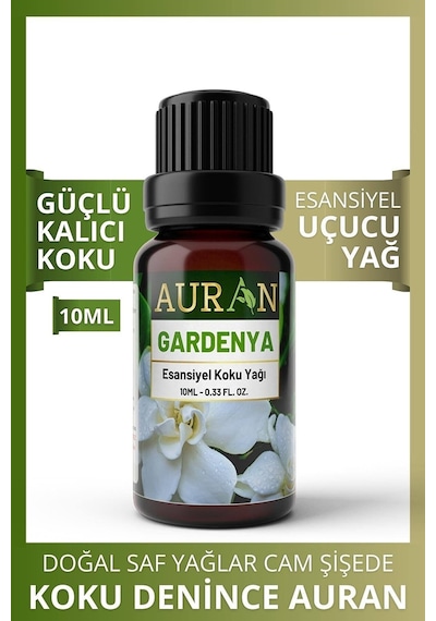 AURAN Gardenya Esansiyel Uçucu Koku Yağı Buhurdanlık Yağı 10ml