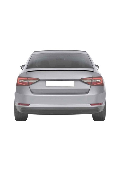 Skoda Superb Uyumlu Yedek Parça 2015-2019 Piano Black Spoiler