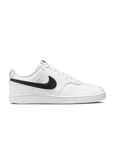Nike Court Vısıon Lo Nn Erkek Sneaker Beyaz Siyah Beyaz Siyah
