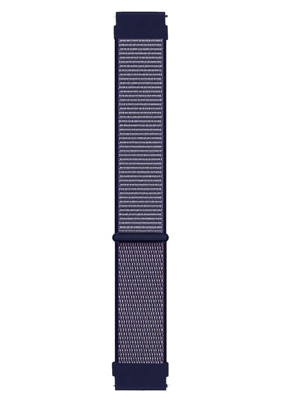 Samsung Galaxy Watch 3 45mm İçin Hasırlı Kordon Woven Sport Loop Beyaz Galaxy Watch 3 45mm İle Uyumlu Kordon - Beyaz