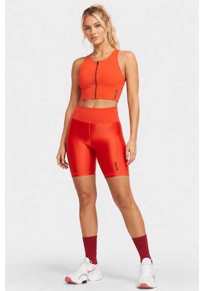 Nike Pro-mid-rise 7 Membership Biker Womens Tight Kadın Antreman Taytı Turuncu