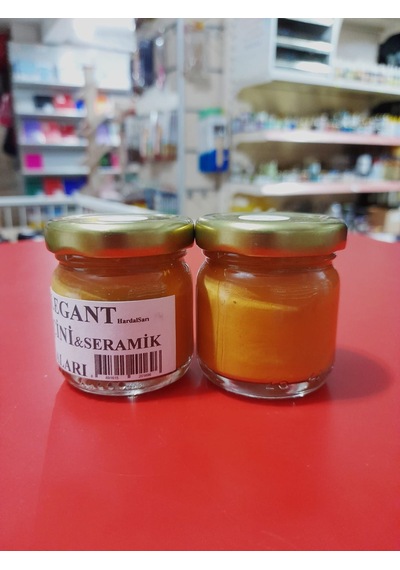 Artelegant Sır Altı Seramik Çini Boyası 40 G 8848-Hardal Sarı