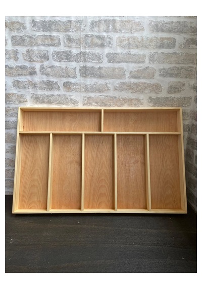 75x45 Cm Ayfiwood Ahşap Kaşıklık Çekmece İçi Kepçe Maşa Ve Servis Gereçleri Düzenleyici Organizer
