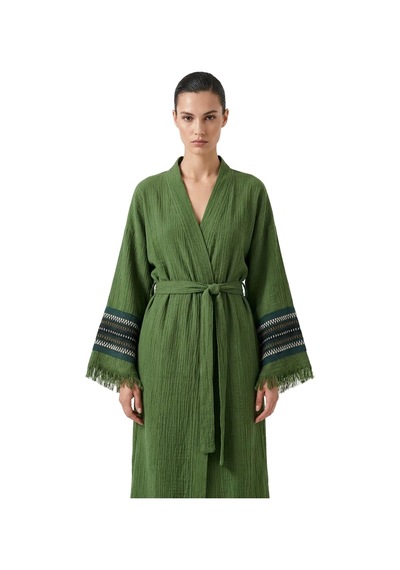 Brandsmiths Olive Symbol Nomad Kimono Sarı