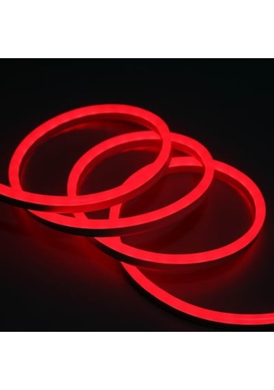 5 Metre 12 V Dış Mekan Kırmızı Neon Led