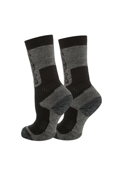 Thermoform Outdoor Çocuk Çorap Siyah Renkli