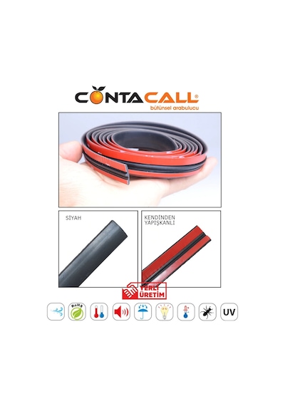 Universal Kenar Fitili, Bantli Pvc Conta, Ön Arka Cam Sunro... 492417829